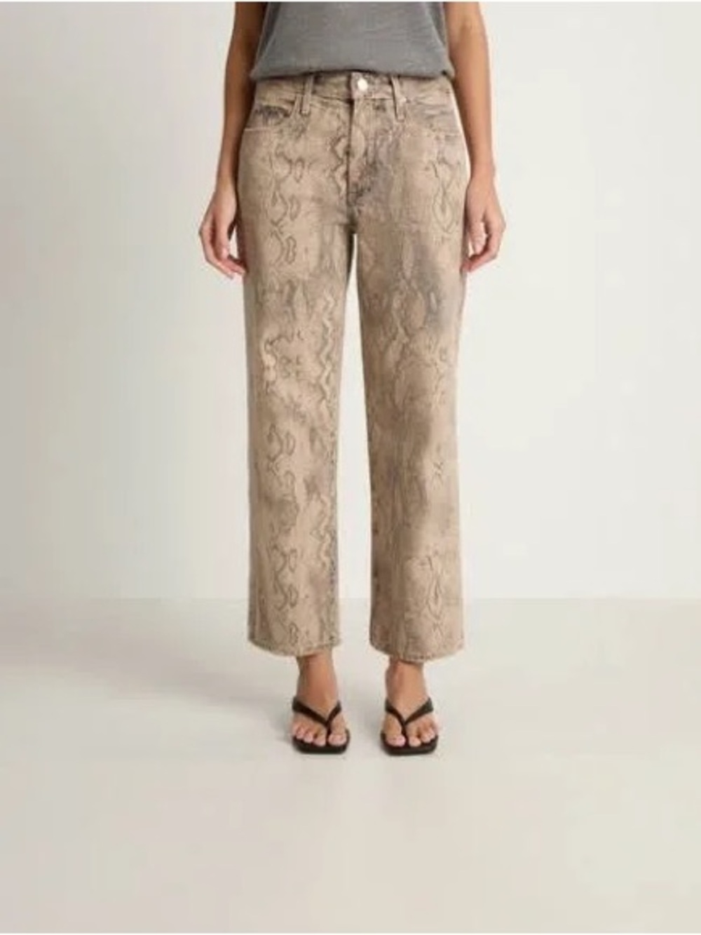 AMO Denim Billie in Python Cloud Grey Python Cloud Grey size 24